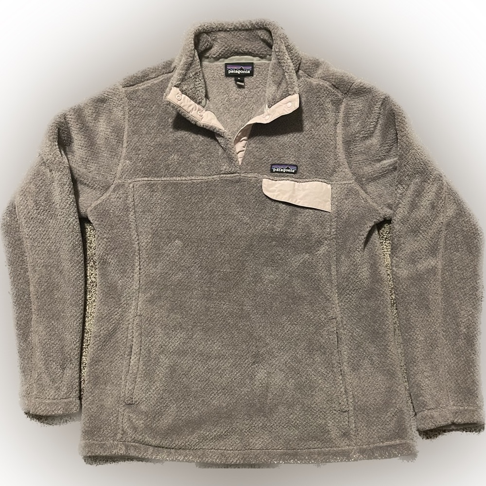 Patagonia Re-Tool Snap-T Lavender Fleece Pullover
